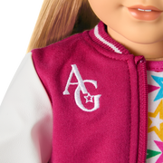 Truly Me™ 18-inch Doll #131 with straight blonde hair N3