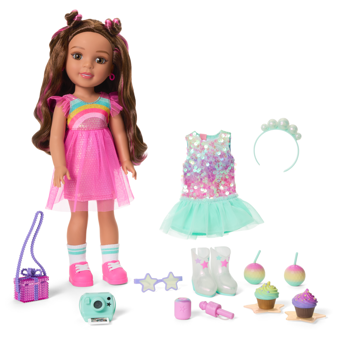 Lea’s™ Sparkle & Celebrate Set (AG Sisters™) G1