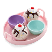 Sundaes for Two Set for 18-inch Dolls Y7