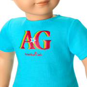 Truly Me™ 18-inch Doll #104 with straight caramel hair S0