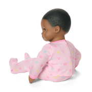 Bitty Baby® Doll #1 with black hair in Pastel Pink L8
