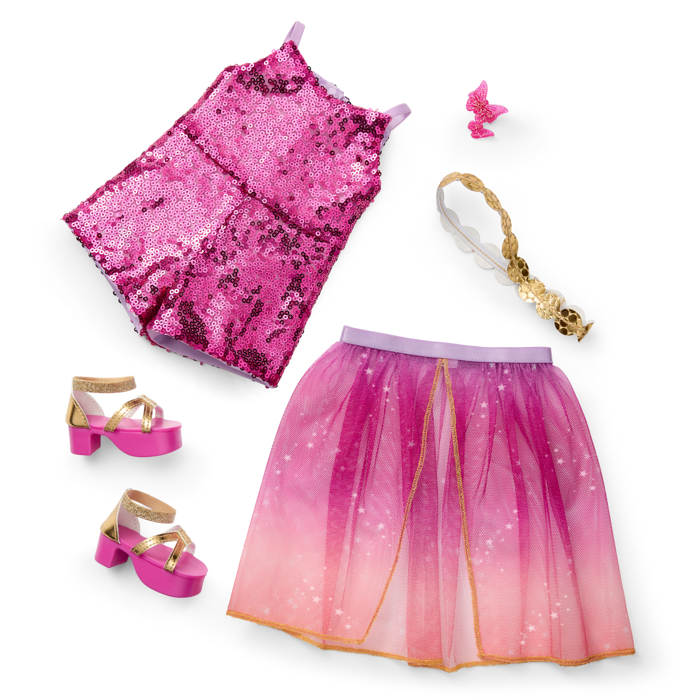 Glam Sparkly Concert Outfit for 18-inch Dolls P6