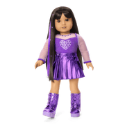 February Amethyst Bliss Outfit for 18-inch Dolls F9