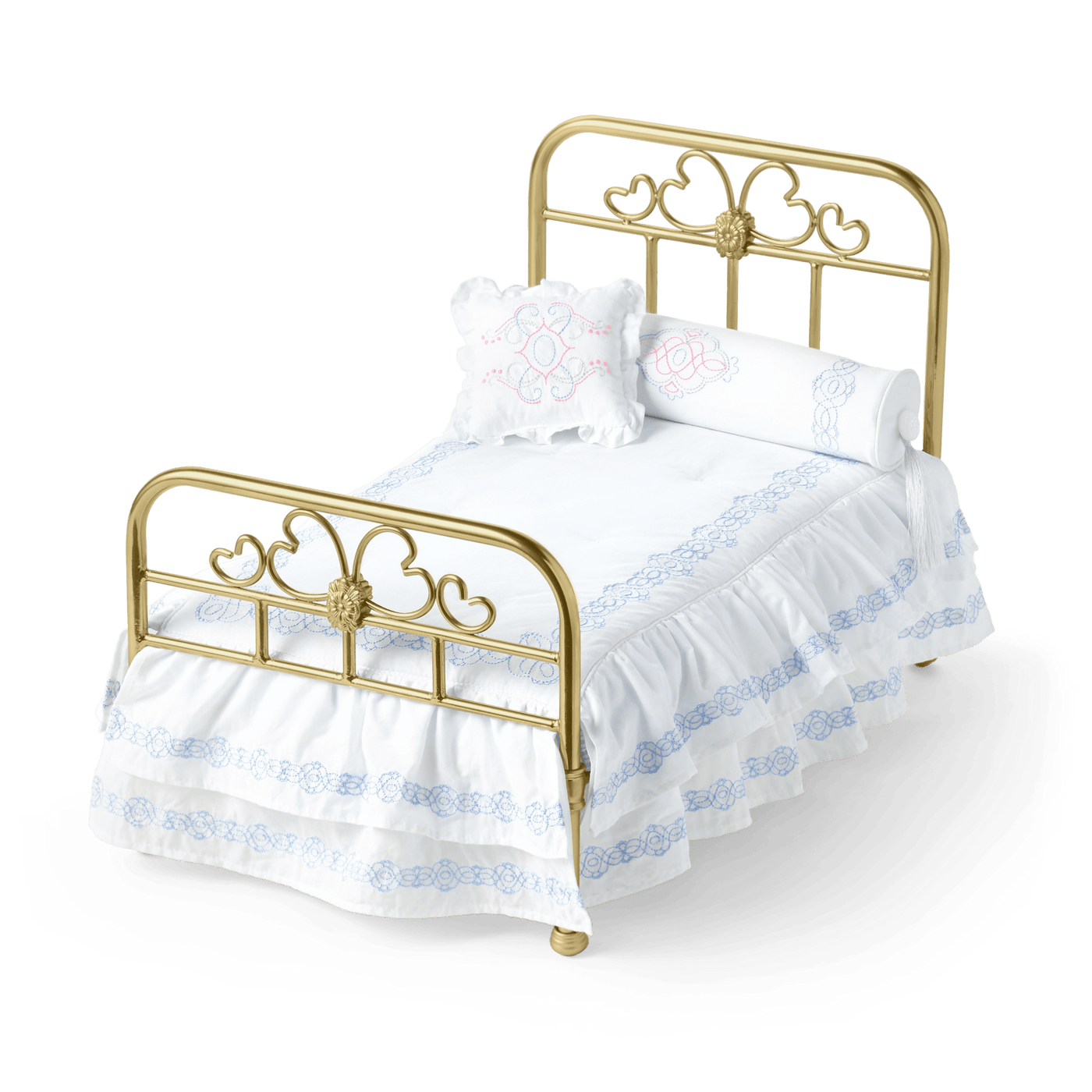 Rebecca’s™ Bed & Bedding for 18-inch Dolls (Historical Characters) J0
