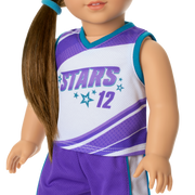 Star Player Basketball Outfit for 18-inch Dolls J8