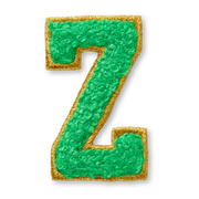 AG™ Letter Z Stick-On Patch F1