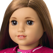 Truly Me™ 18-inch Doll #107 with straight brown hair B7