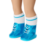 December Blue Brilliance Topaz Outfit for 18-inch Dolls O7