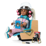 Melody’s™ Salon Chair & Accessories for 18-inch Dolls (Historical Characters) M0