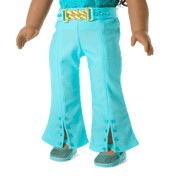 March Aquamarine Dream Outfit for 18-inch Dolls O9
