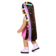 Long Hair Looks™ by Truly Me™ 18-inch Doll #134 & hair accessories R6