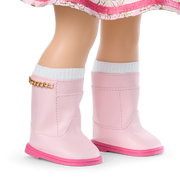 Floral Fashion Outfit for 18-inch Dolls E6