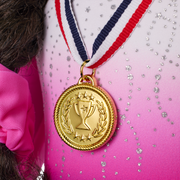 Beam with Pride Gymnastics Outfit for 18-inch Dolls M0
