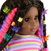 Long Hair Looks™ by Truly Me™ 18-inch Doll #135 & hair accessories D6