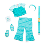 March Aquamarine Dream Outfit for 18-inch Dolls O9