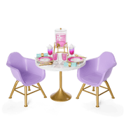 Kitchen Table for Two Set for 18-inch Dolls J0