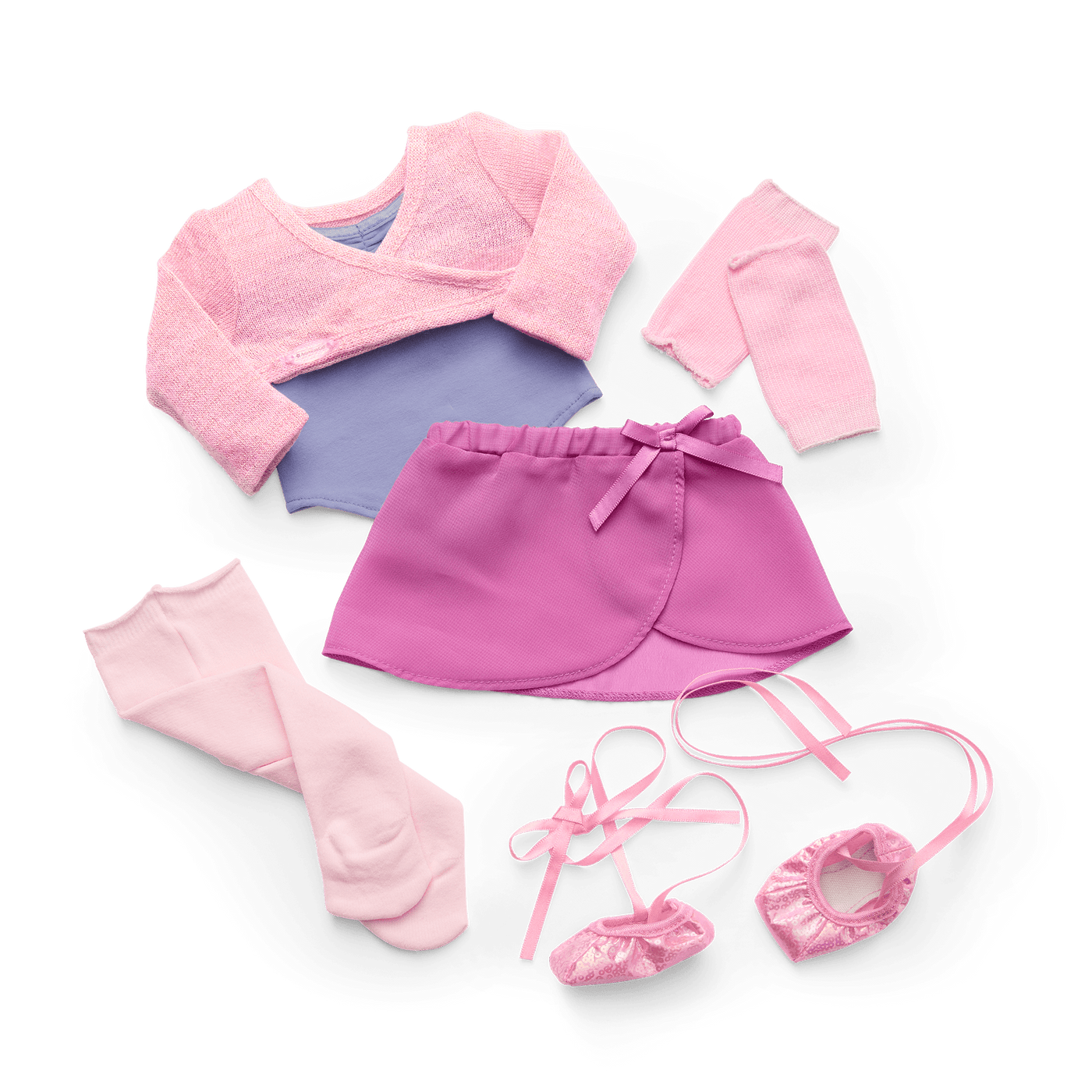 Plié Away Ballet Practice Outfit for 18-inch Dolls M6