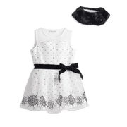 Let It Snow Tunic for Girls W1