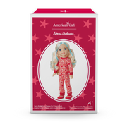 American Girl® x Hanna Andersson Berry Bright Stars Pajamas for 14.5-inch Dolls K3