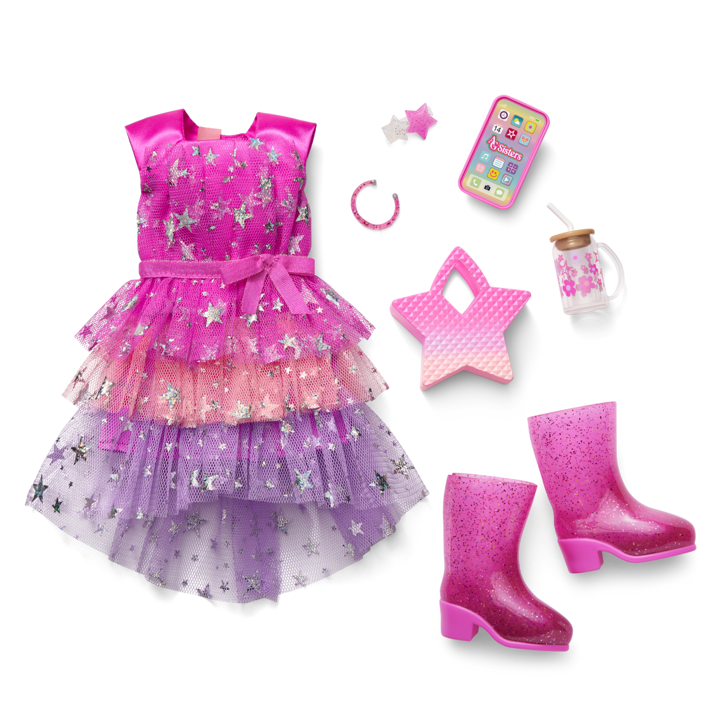 AG Sisters™ Glitz & Glam Fashion Set O7