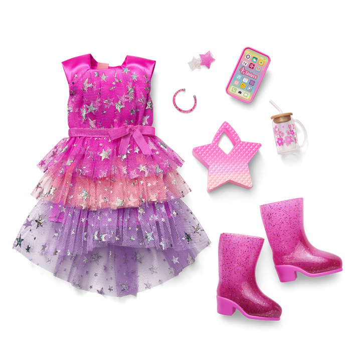 AG Sisters™ Glitz & Glam Fashion Set O7