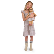 American Girl® x Hill House Home Tiny Ellie Nap Dress for Girls (Samantha™ Print) L4