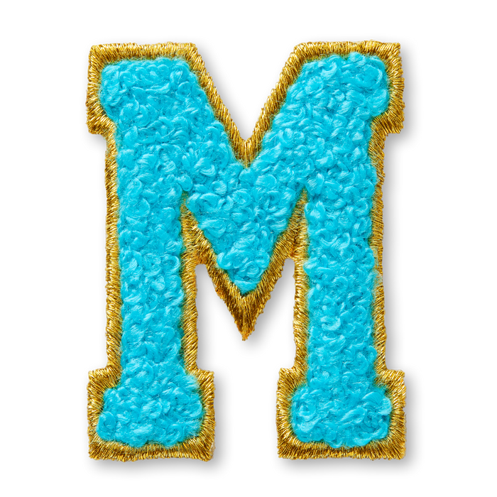 AG™ Letter M Stick-On Patch U6