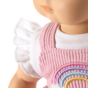 Rainbow Corduroy Outfit for Bitty Baby® Dolls D4