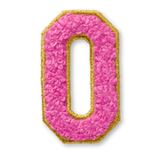 AG™ Letter O Stick-On Patch S5