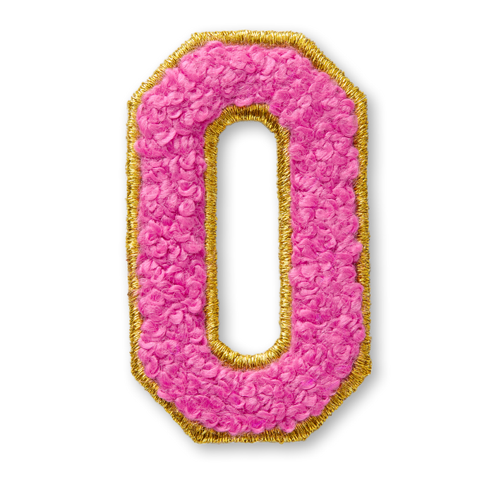 AG™ Letter O Stick-On Patch S5