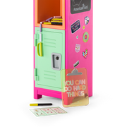 Colorful Cubbies Locker Set for 18-inch Dolls J2