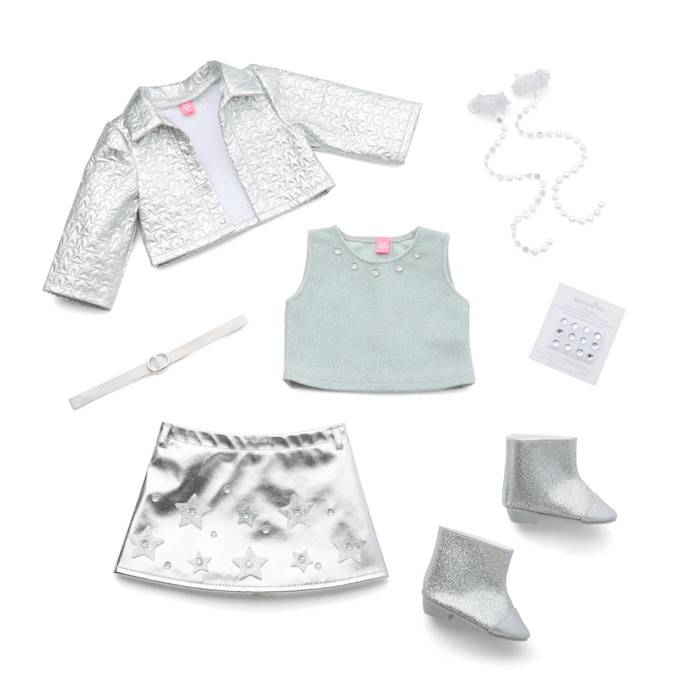 April Diamond Dazzle Outfit for 18-inch Dolls F3