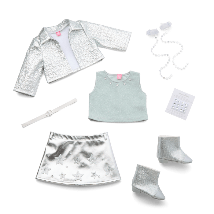 April Diamond Dazzle Outfit for 18-inch Dolls F3