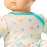 Bitty Baby® Doll #6 with red hair in Pastel Blue V3