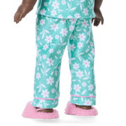 Flower Fun PJs for 18-inch Dolls O0