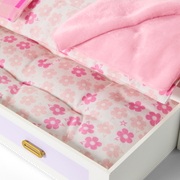 All Set for Sleepovers Canopy Bed for 18-inch Dolls W9