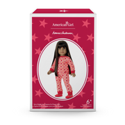 American Girl® x Hanna Andersson Berry Bright Stars Pajamas for 18-inch Dolls K8
