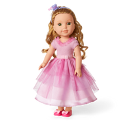 Ready to Be Royal Outfit for WellieWishers™ Dolls J0