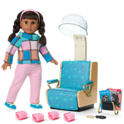 Melody’s™ Salon Chair & Accessories for 18-inch Dolls (Historical Characters) M0