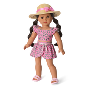 Raquel's™ Beach Outfit for 18-inch Dolls (Girl of the Year™ 2026) E6