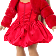 July Ruby Beauty Outfit for 18-inch Dolls O1