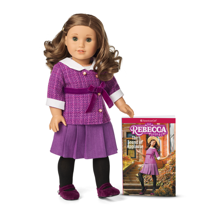 Rebecca™ 18-inch Doll & Book (Historical Characters) Z8