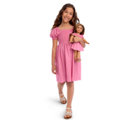 American Girl® x Hill House Home Tiny Athena Nap Dress for Girls (Addy™ Print) U4