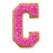 AG™ Letter C Stick-On Patch E6