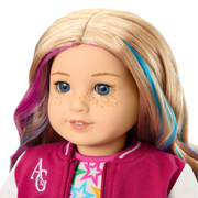 Truly Me™ 18-inch Doll #110 with wavy blonde hair J2