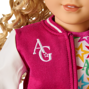 Truly Me™ 18-inch Doll #115 with curly blonde hair A1