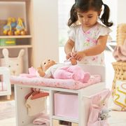 Bitty Baby® Doll #2 with brown hair in Pretty Pink J1