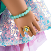 Shimmering Sea Turtle Backpack & Accessory Set for 18-inch Dolls K3