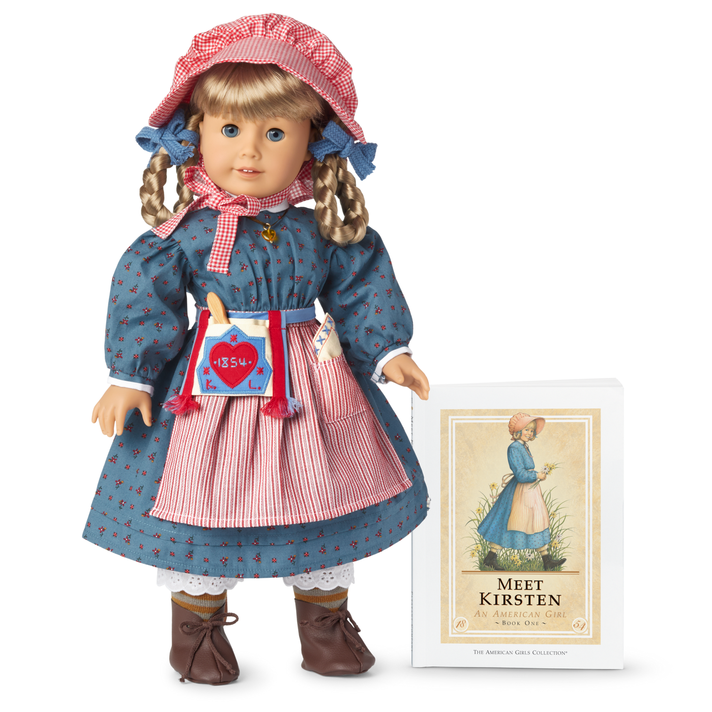 Kirsten Larson™ 18-inch Doll, Book & Accessories (Historical Characters) U7