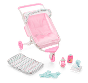 Little Bitty Baby™ Double Stroller Set for 7.75-inch Dolls D3